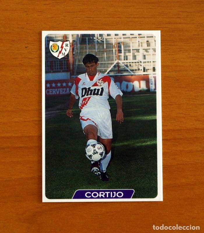 Cromos de f&uacute;tbol: Rayo Vallecano -N&ordm; 368 Cortijo -Las Fichas la Liga 95-96-1995-1996 -Mundicromo Sport