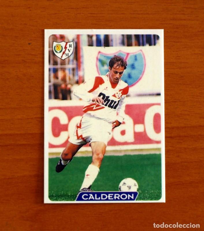 Cromos de f&uacute;tbol: Rayo Vallecano -N&ordm; 369 Calder&oacute;n -Las Fichas la Liga 95-96-1995-1996 -Mundicromo Sport