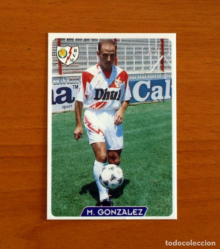 Cromos de f&uacute;tbol: Rayo Vallecano -N&ordm; 371 Mart&iacute;n Gonz&aacute;lez -Las Fichas la Liga 95-96-1995-1996 -Mundicromo Sport