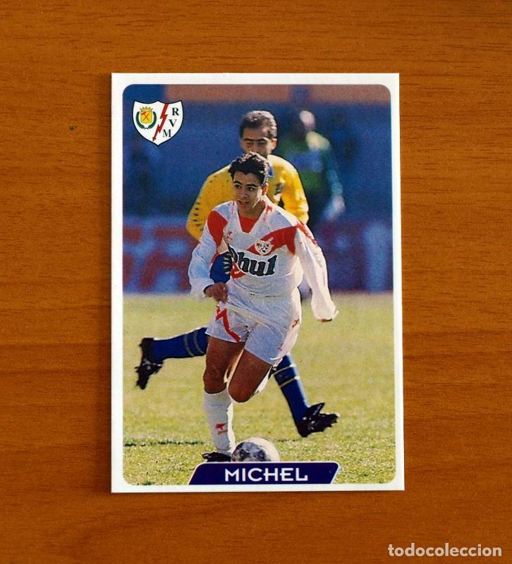 Cromos de f&uacute;tbol: Rayo Vallecano -N&ordm; 374 Michel -Las Fichas la Liga 95-96-1995-1996 -Mundicromo Sport
