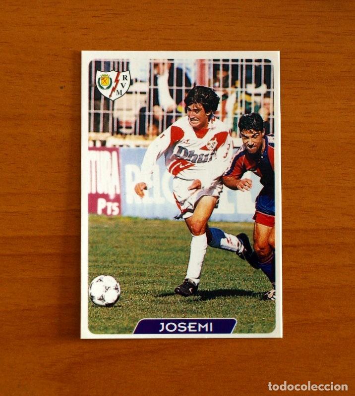 Cromos de f&uacute;tbol: Rayo Vallecano -N&ordm; 376 Josemi -Las Fichas la Liga 95-96-1995-1996 -Mundicromo Sport