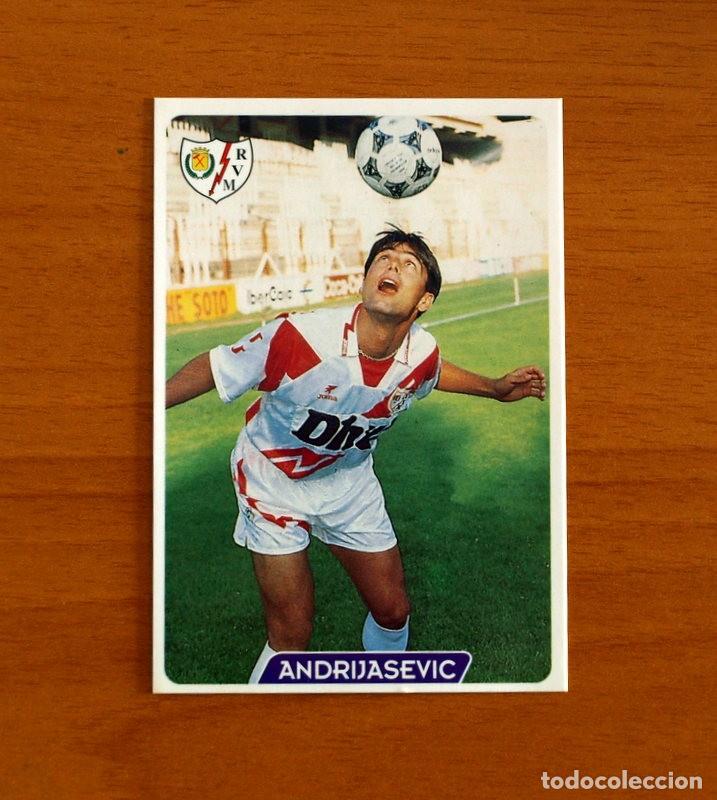 Cromos de f&uacute;tbol: Rayo Vallecano -N&ordm; 378 Andrijasevic -Las Fichas la Liga 95-96-1995-1996 -Mundicromo Sport