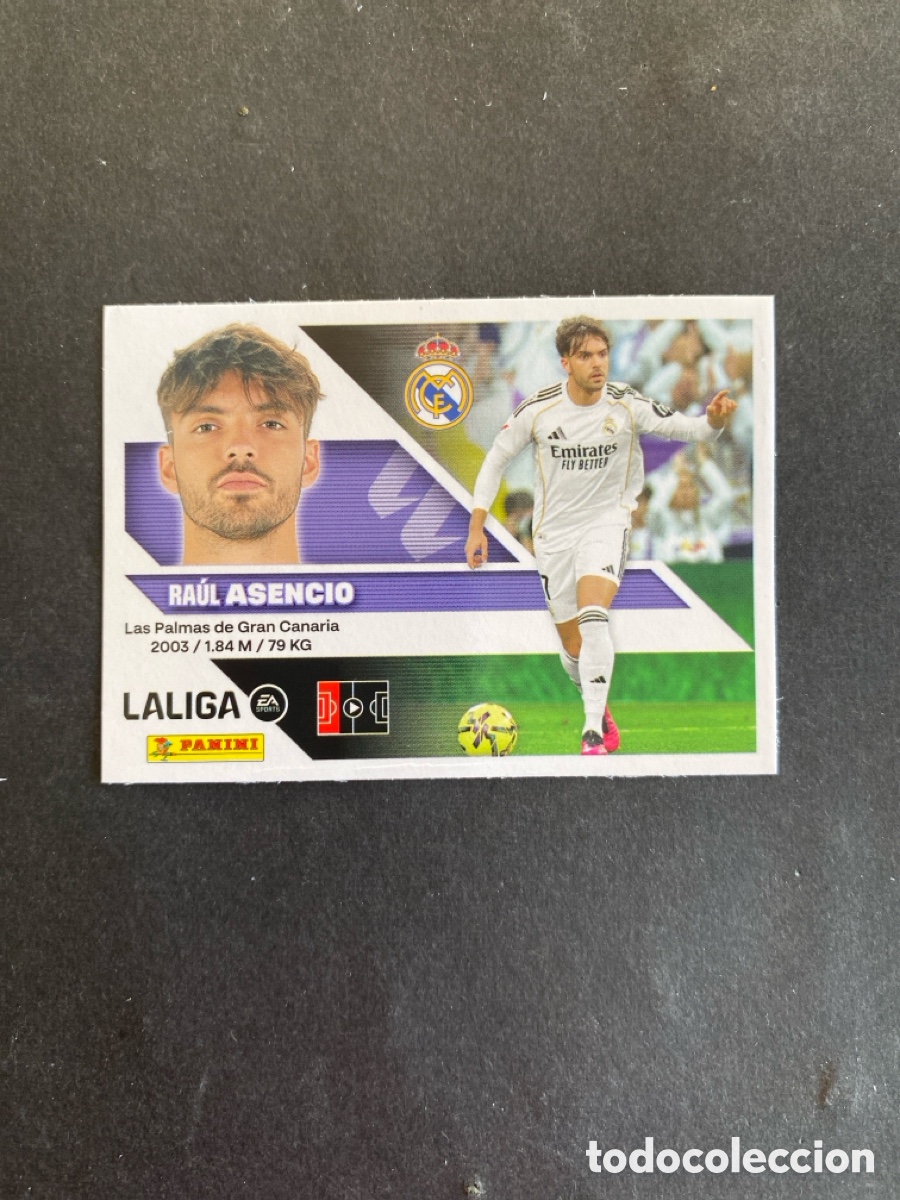 Cromos de f&uacute;tbol: Cromo liga 26/27 R Madrid N* 7