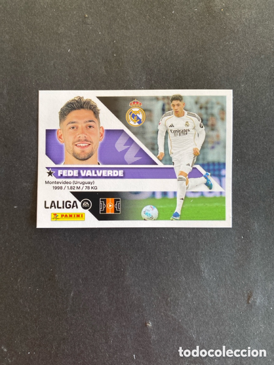 Cromos de f&uacute;tbol: Cromo liga 26/27 R Madrid N* 12