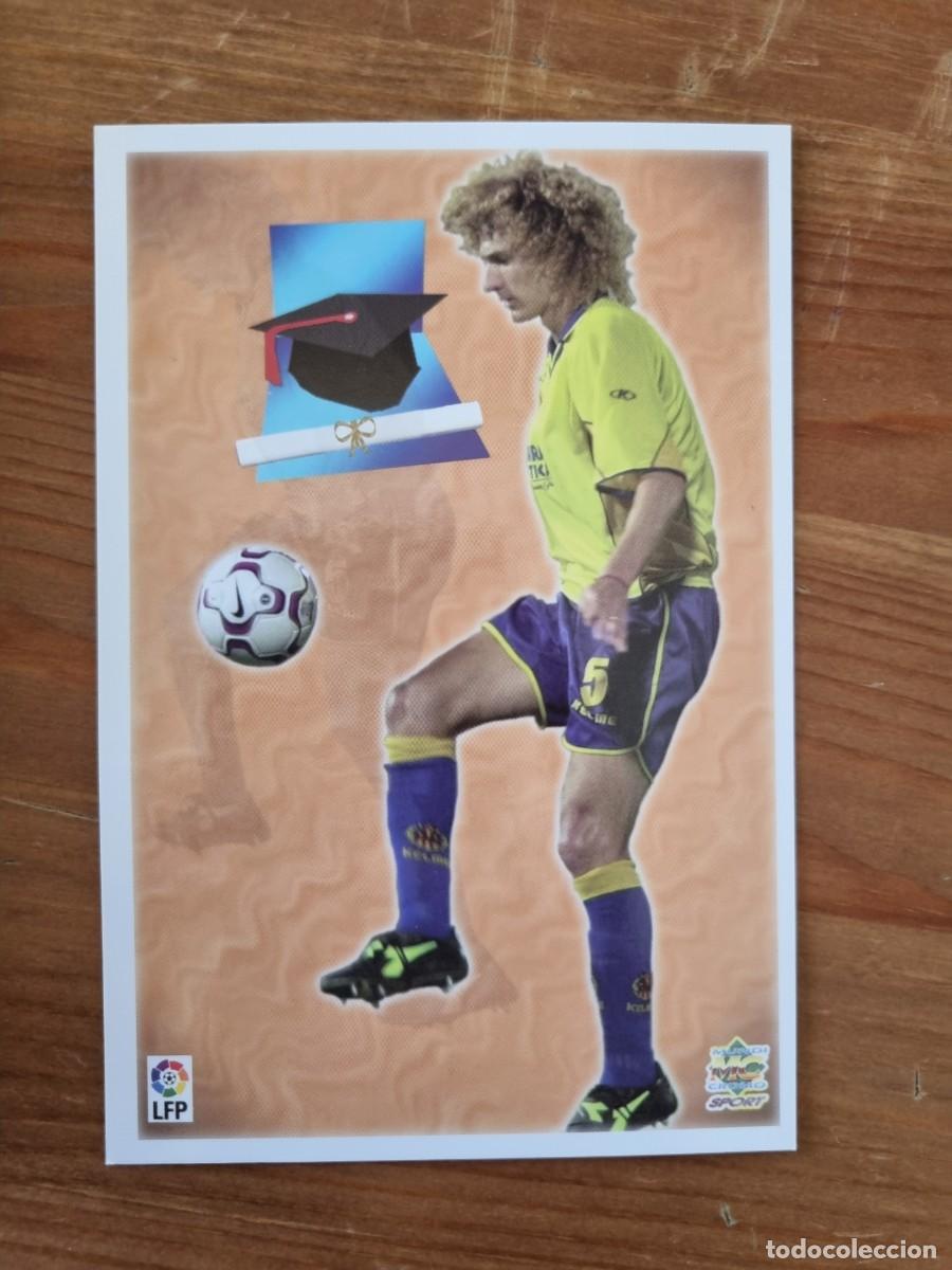 Cromos de f&uacute;tbol: 42 COLOCCINI (Villarreal CF). Top Liga 2004 (Mundicromo)