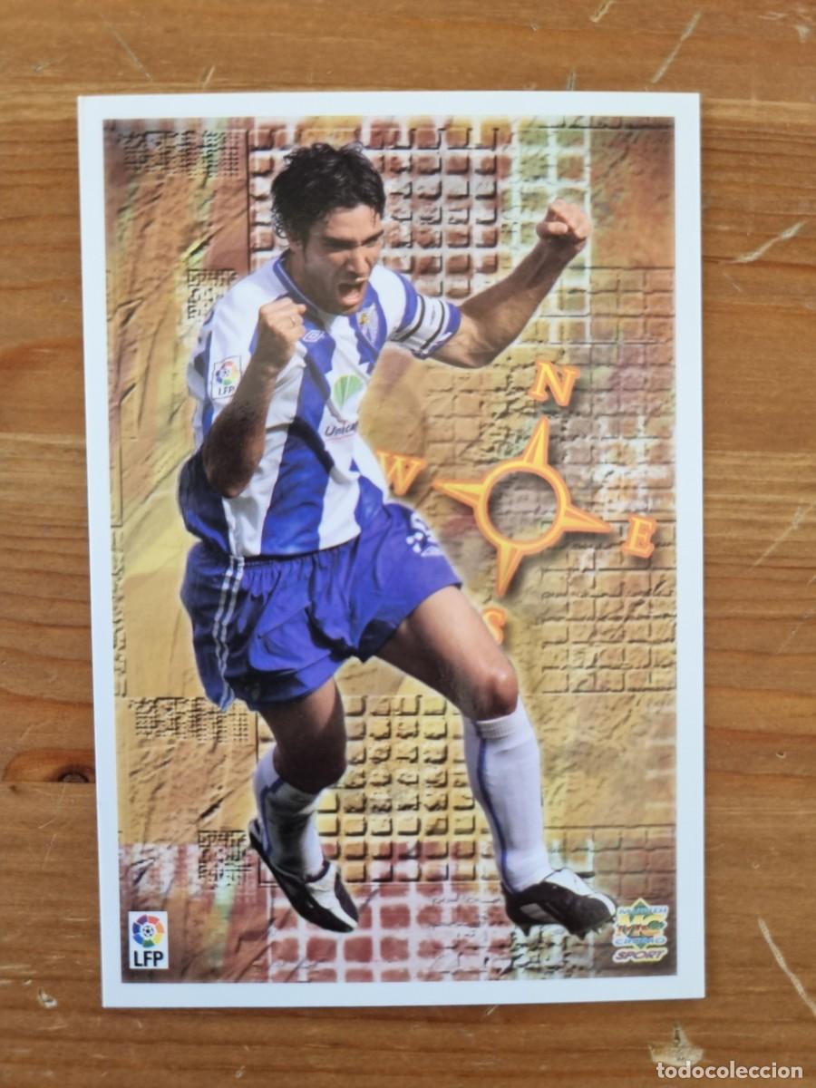 Cromos de f&uacute;tbol: 45 FERNANDO SANZ (M&aacute;laga CF). Top Liga 2004 (Mundicromo)