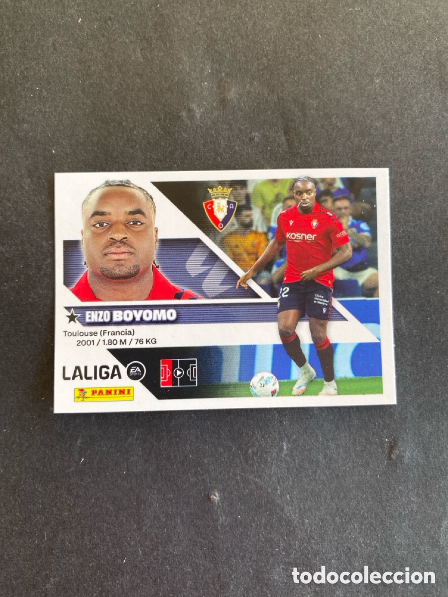 Cromos de f&uacute;tbol: Cromo liga 26/27 Osasuna N* 6