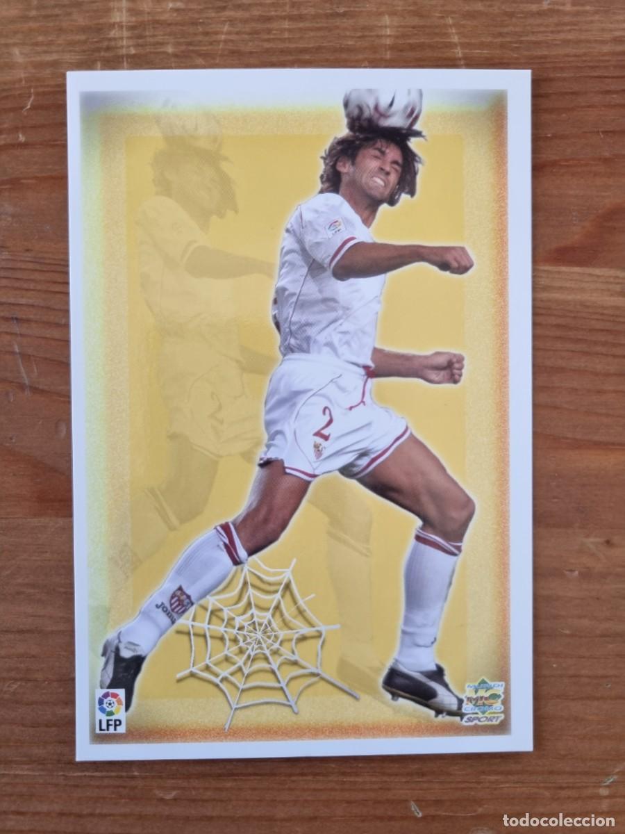 Cromos de f&uacute;tbol: 47 JAVI NAVARRO (Sevilla FC). Top Liga 2004 (Mundicromo)