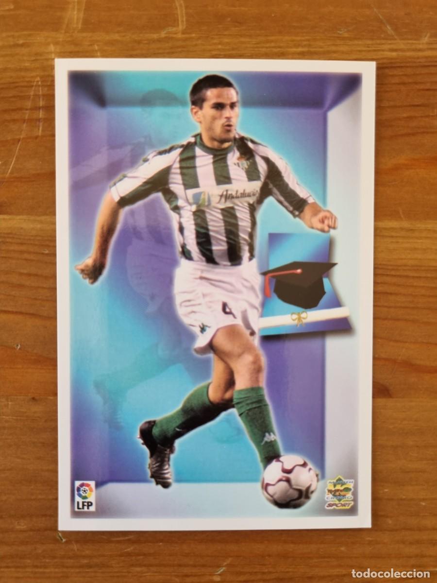 Cromos de f&uacute;tbol: 48 JUANITO (Real Betis). Top Liga 2004 (Mundicromo)