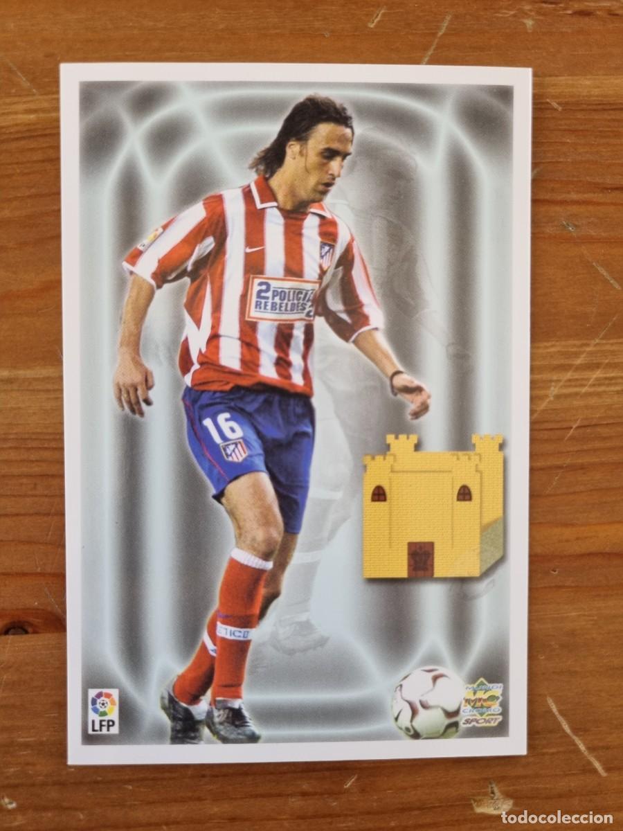 Cromos de f&uacute;tbol: 53 LEQUI (Atl&eacute;tico de Madrid). Top Liga 2004 (Mundicromo)