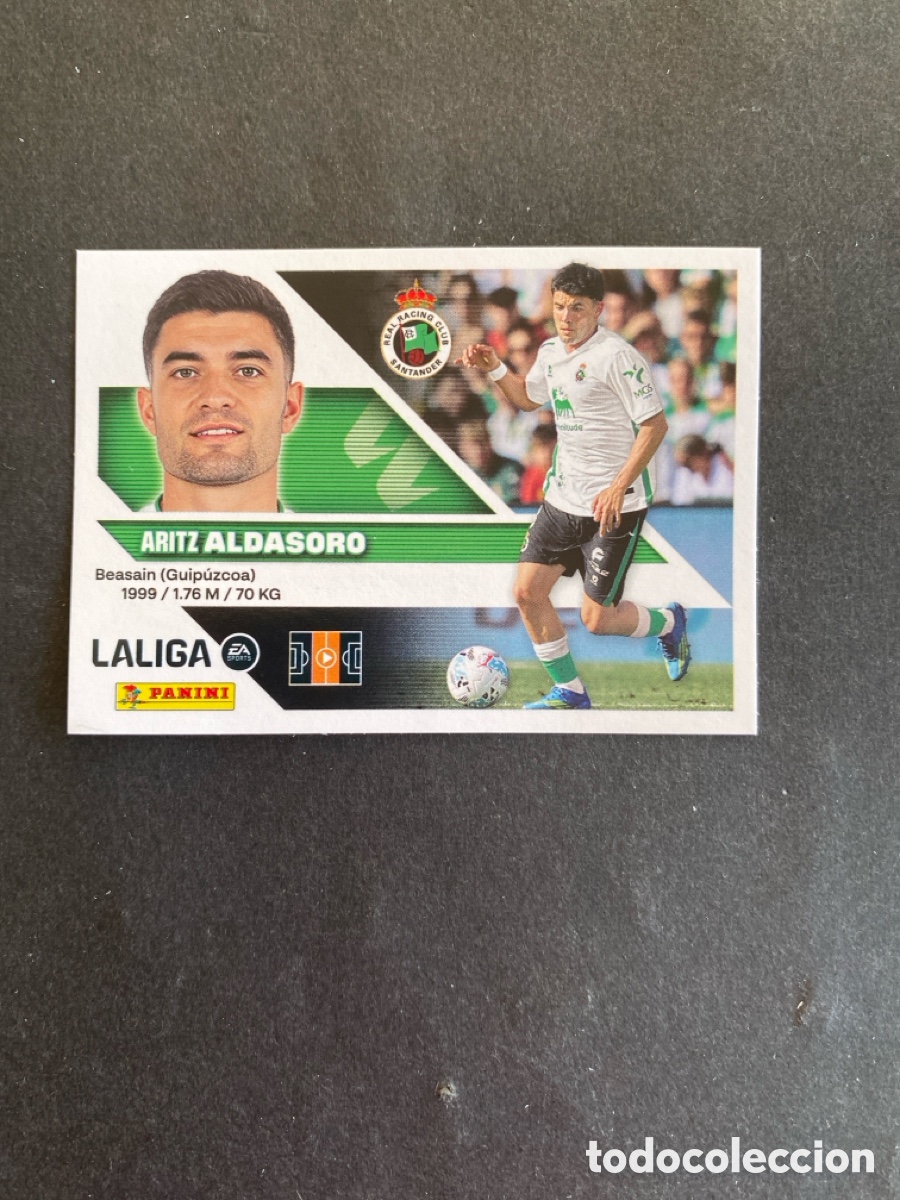 Cromos de f&uacute;tbol: Cromo liga 26/27 Racing N* 14