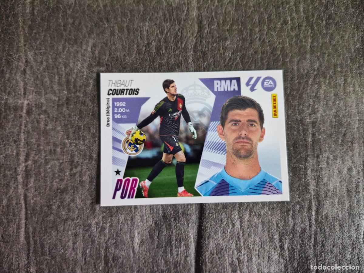 Cartes &agrave; collectionner de Football: Cromo 3 THIBAUT COURTOIS REAL MADRID. Colecci&oacute;n LALIGA F&uacute;tbol 2025-2026 PANINI Nuevo