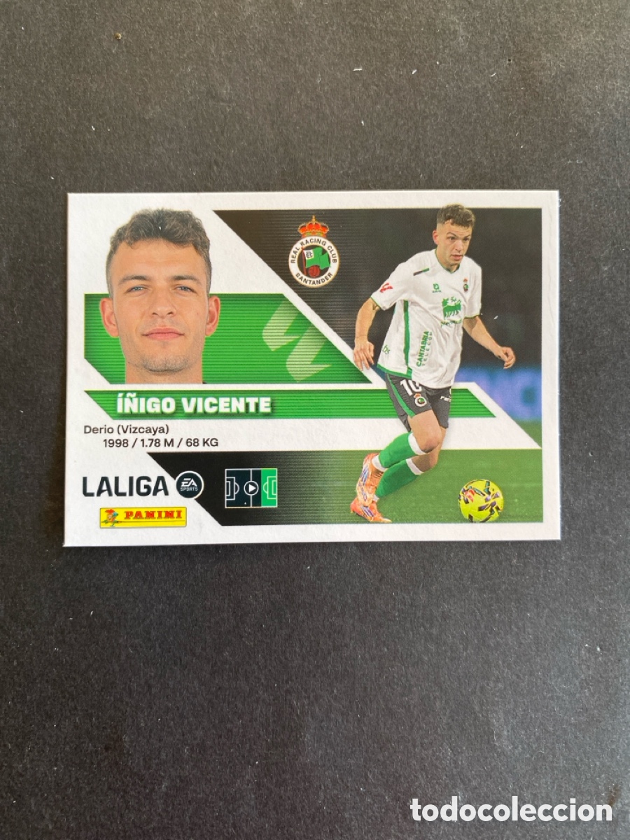 Cromos de f&uacute;tbol: Cromo liga 26/27 Racing N* 18