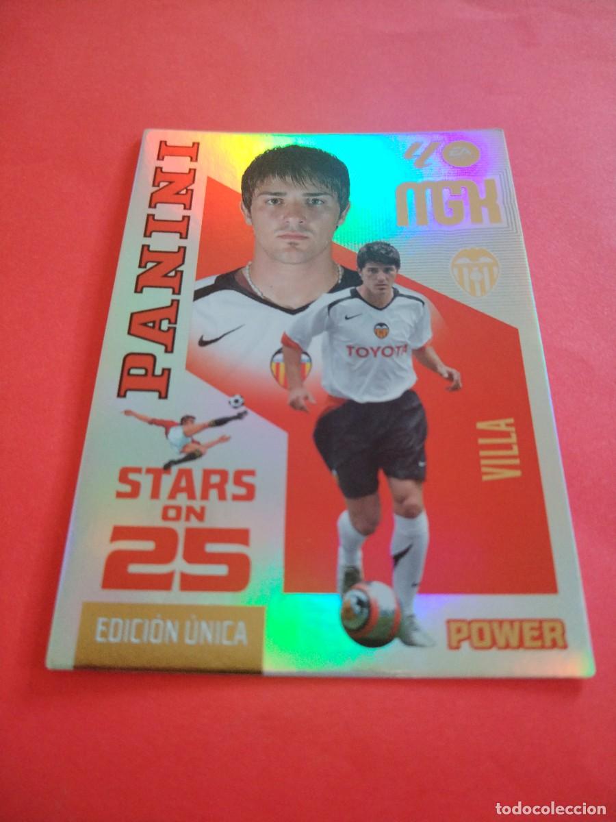 Cromos de f&uacute;tbol: MEGACRACKS 2026 2027 - STARS ON 25 POWER N 435P VILLA