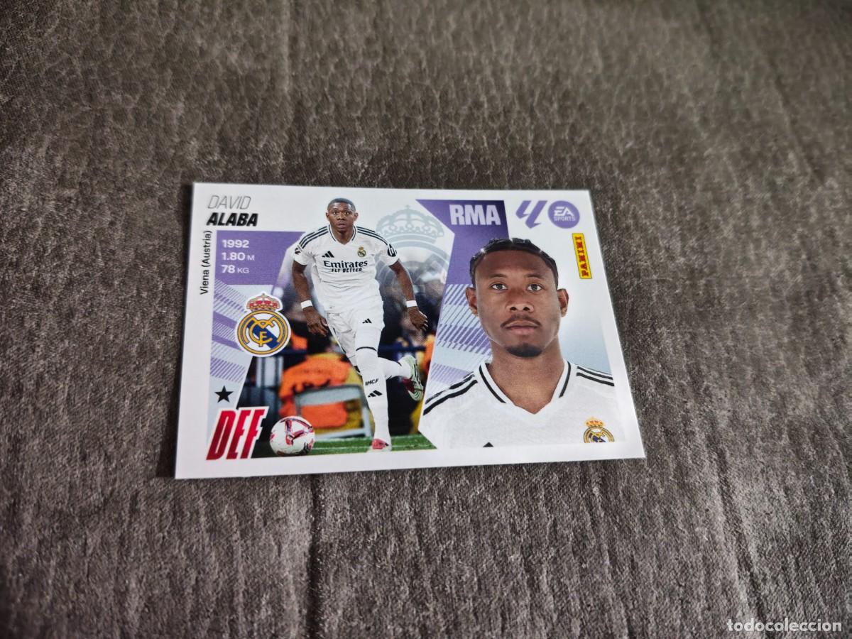 Fu&szlig;ball-Sticker: Cromo 9 DAVID ALABA REAL MADRID. Colecci&oacute;n LALIGA F&uacute;tbol 2025-2026 PANINI Nuevo