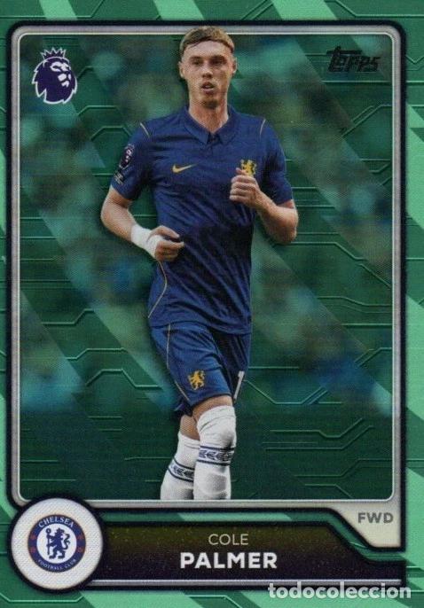 Fu&szlig;ball-Sticker: Cole Palmer Topps Flagship Premier League 2026 2027 Green Parallel