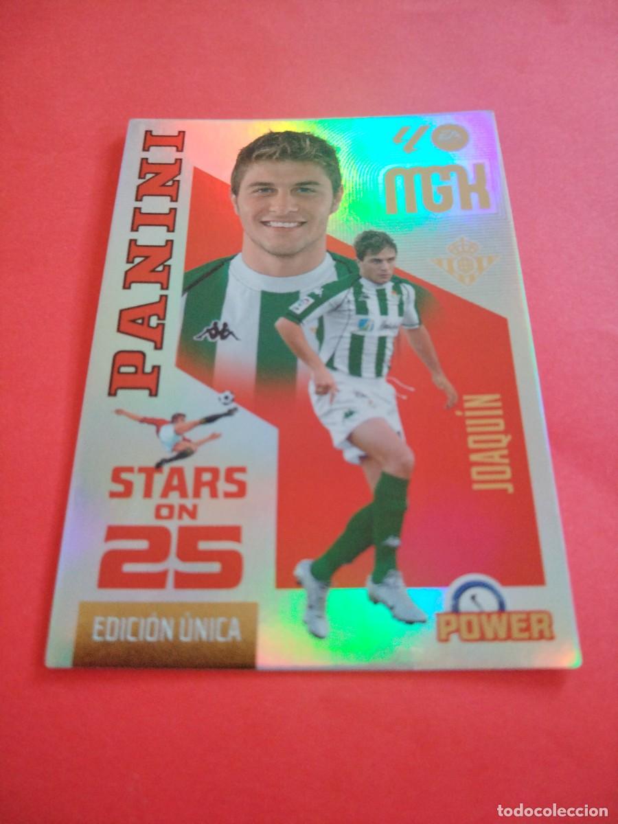 Fu&szlig;ball-Sticker: MEGACRACKS 2026 2027 - STARS ON 25 POWER N 431P JOAQUIN