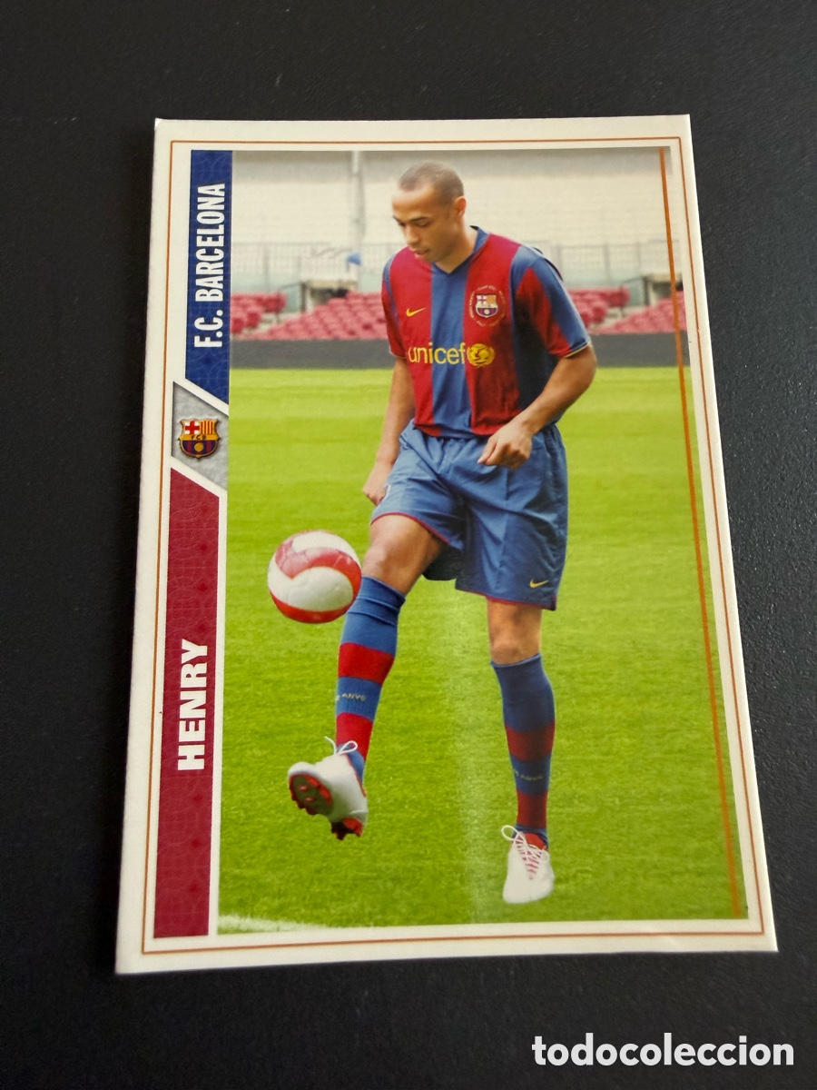 Cromos de f&uacute;tbol: MUNDICROMO 2007-08. n 51. HENRY