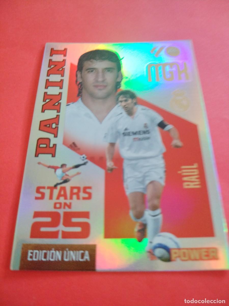 Cromos de f&uacute;tbol: MEGACRACKS 2026 2027 - STARS ON 25 POWER N 426P RAUL
