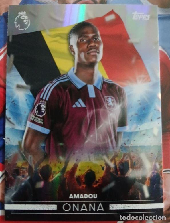 Cromos de Futebol: Amadou Onana Aston Villa Topps Flagship Premier League 2026 2027