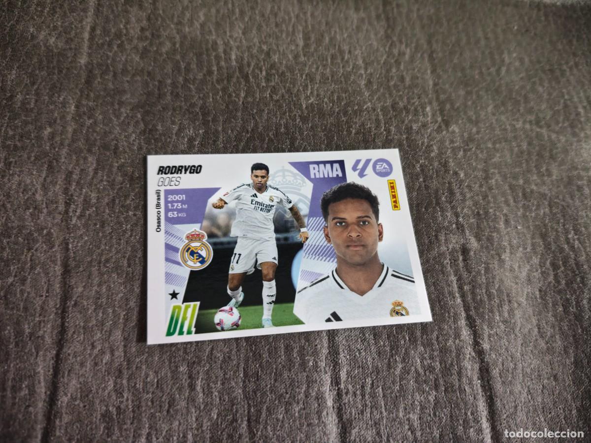 Cromos de Futebol: Cromo 18 RODRYGO GOES REAL MADRID. Colecci&oacute;n LALIGA F&uacute;tbol 2025-2026 PANINI Nuevo