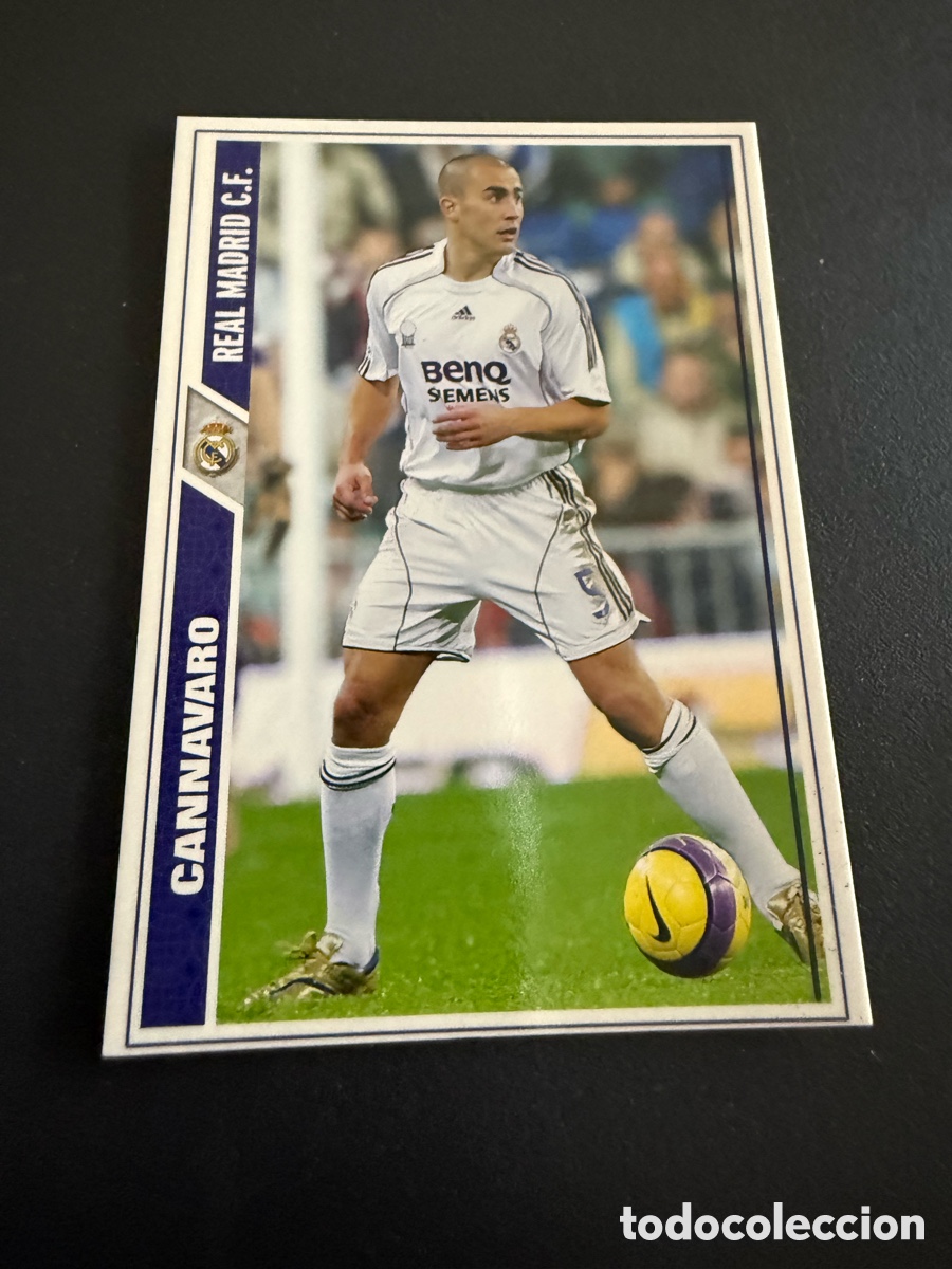 Cromos de Futebol: MUNDICROMO 2007-08. n 11. CANNAVARO