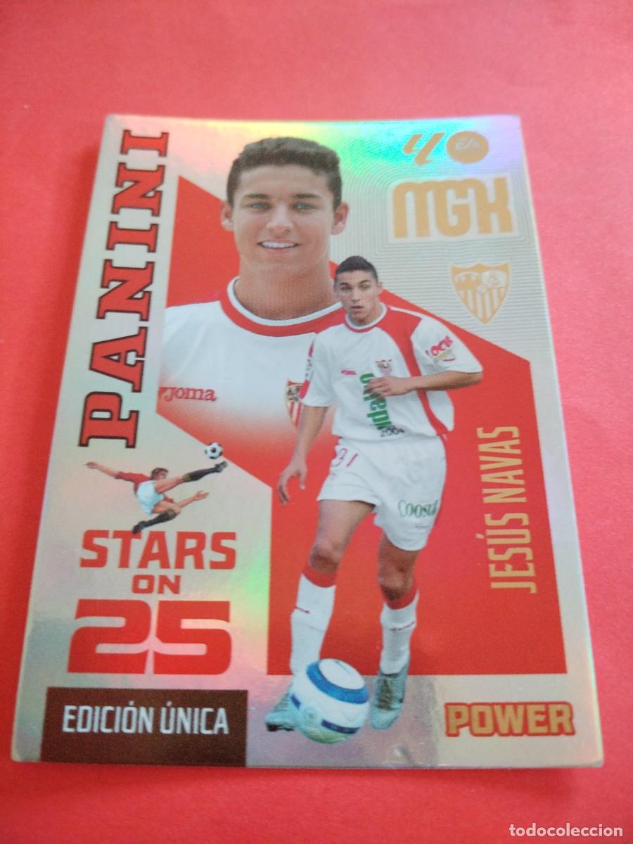 Fu&szlig;ball-Sticker: MEGACRACKS 2026 2027 - STARS ON 25 POWER N 437P JESUS NAVAS