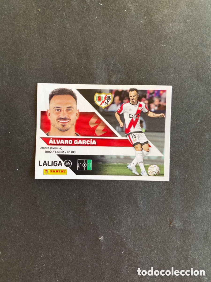 Cromos de f&uacute;tbol: Cromo liga 26/27 Rayo Vallecano N* 18