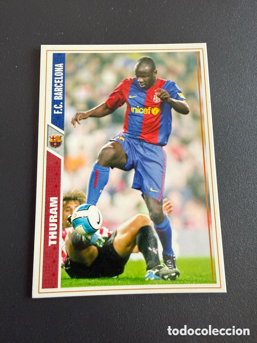 Cromos de f&uacute;tbol: MUNDICROMO 2007-08. n 37 THURAM