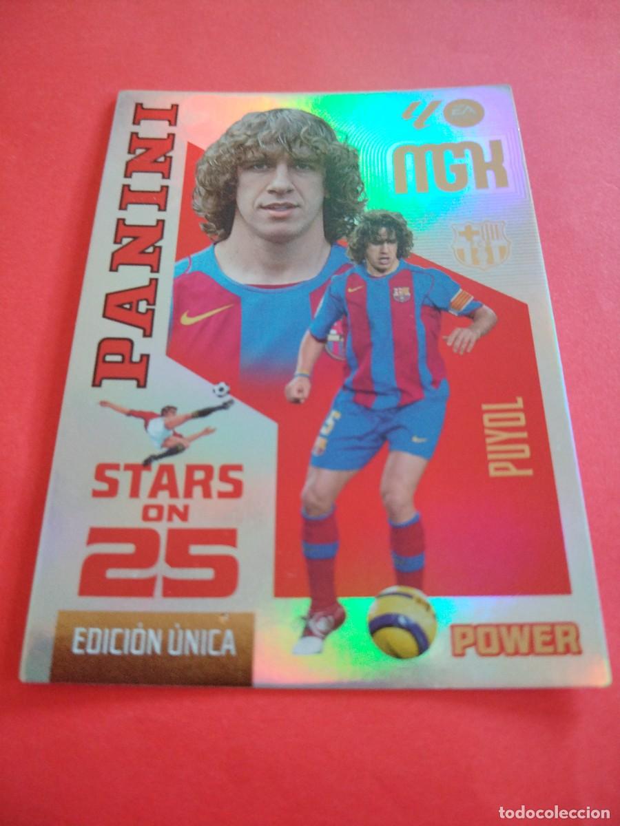 Cromos de f&uacute;tbol: MEGACRACKS 2026 2027 - STARS ON 25 POWER N 429P PUYOL