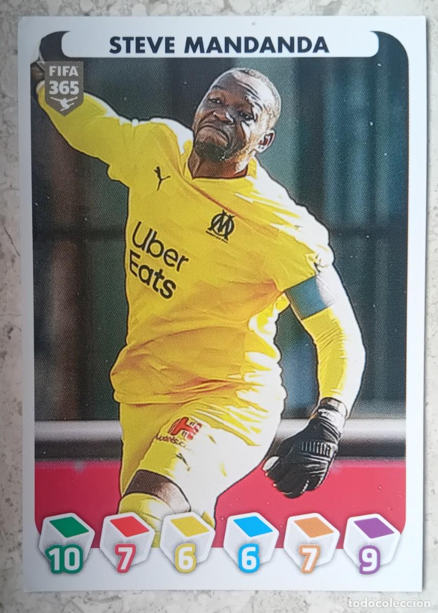 Cromos de f&uacute;tbol: Figurina Panini 2020-21 Cromo Fifa 365 2021 Steve Mandanda OM Marseille n 323