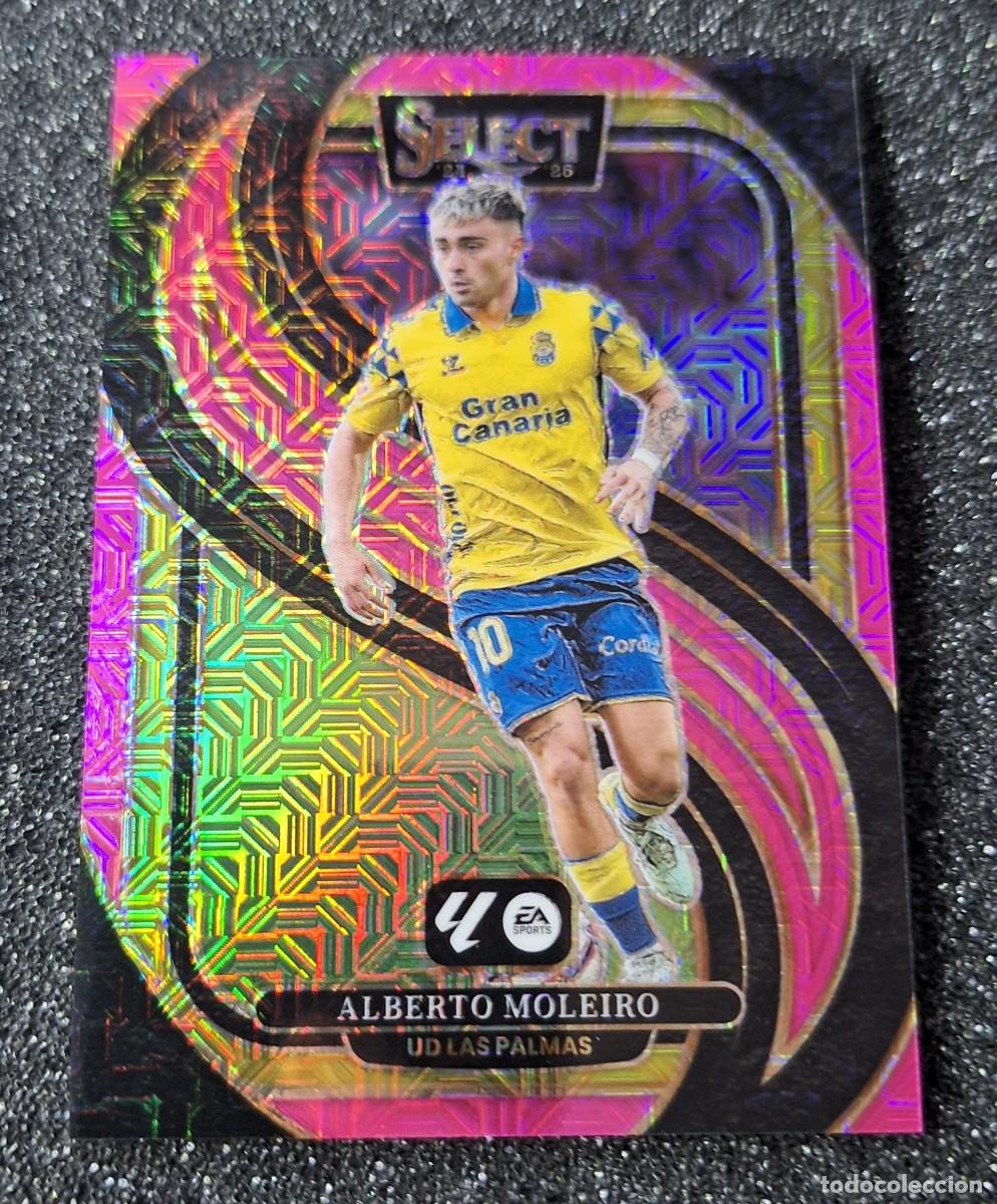 Cromos de f&uacute;tbol: Alberto Moleiro Las Palmas Panini Select 2024-25 #161 Prizm 117/179