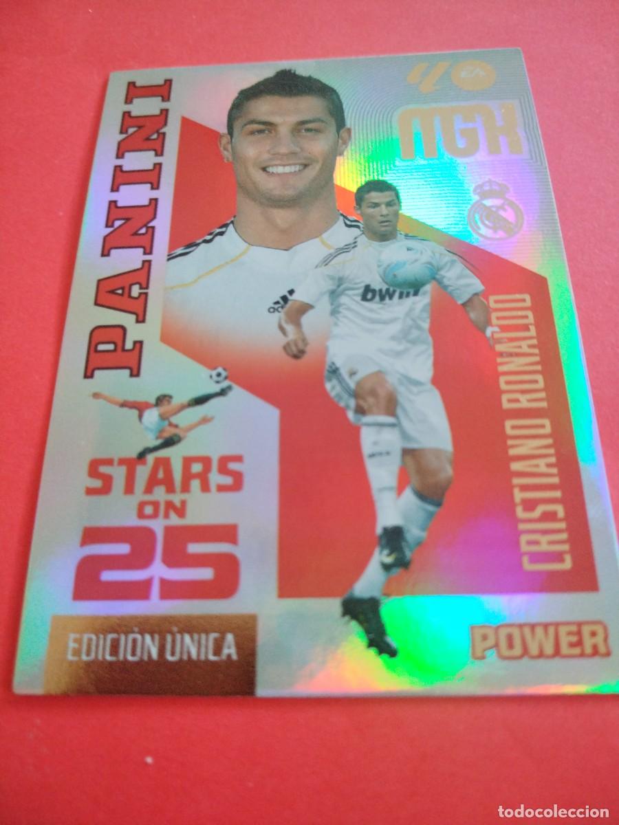 Cromos de f&uacute;tbol: MEGACRACKS 2026 2027 - STARS ON 25 POWER N 442P CRISTIANO RONALDO
