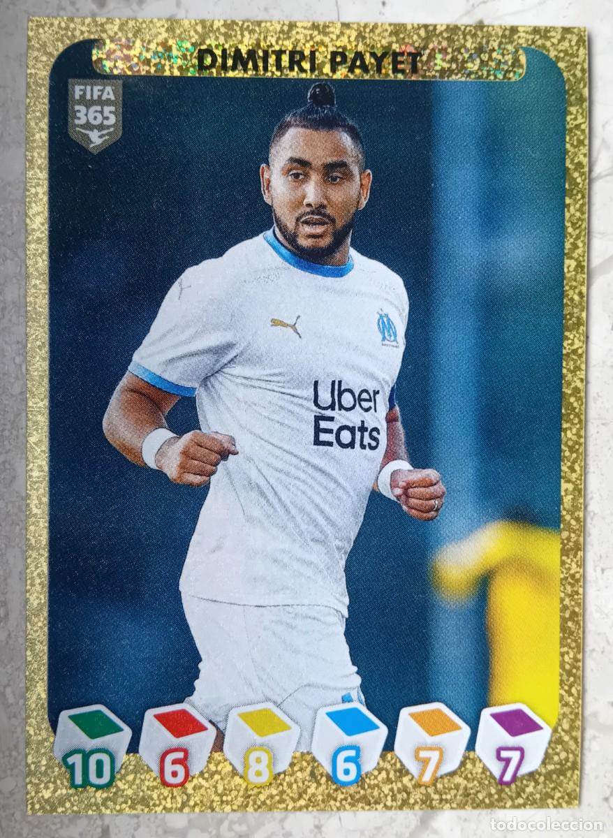 Cromos de f&uacute;tbol: Figurina Panini 2020-21 Cromo Fifa 365 2021 Dimitri Payet OM Marseille n 327