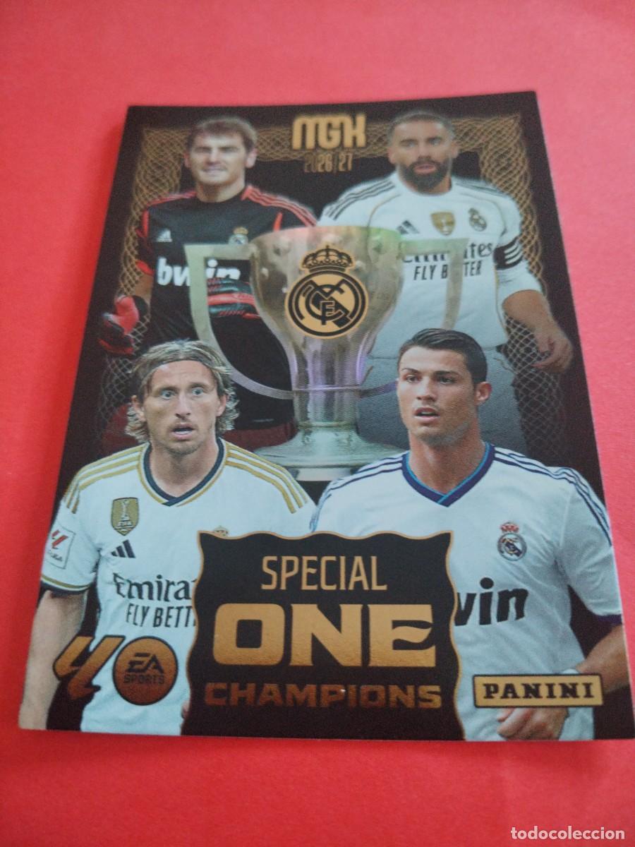 Cromos de f&uacute;tbol: MEGACRACKS 2026 2027 - SPECIAL ONE CHAMPIONS CRISTIANO RONALDO