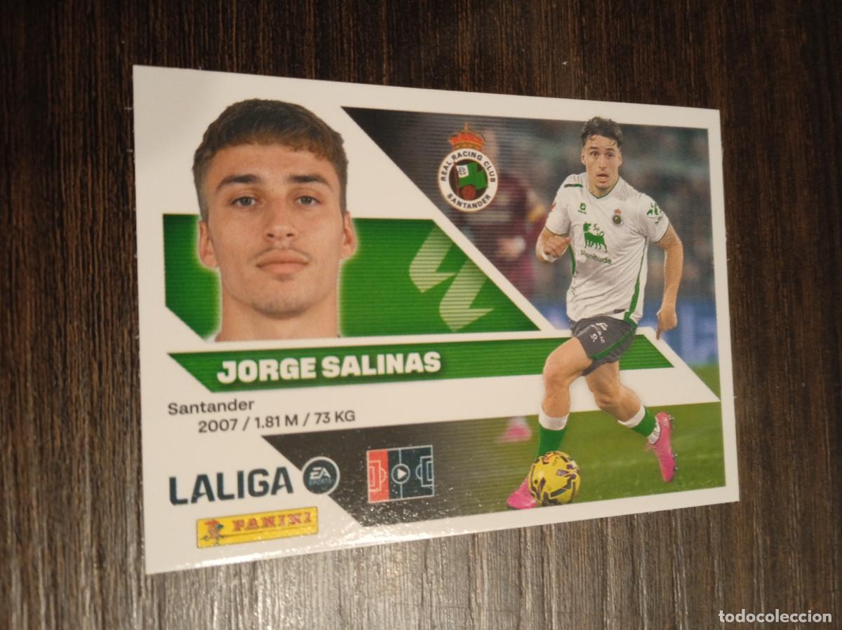 Cromos de f&uacute;tbol: Cromo Panini Liga Este 2026/2027 26/27 Racing Santander Jorge Salinas 10