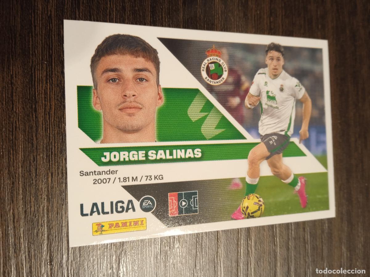 Cromos de f&uacute;tbol: Cromo Panini Liga Este 2026/2027 26/27 Racing Santander Jorge Salinas 10