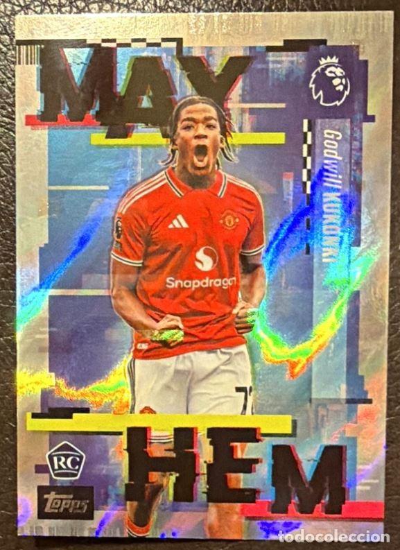 Cromos de f&uacute;tbol: Kukonki #MA14 Mayhem RC Manchester United Topps Flagship Premier League 2027