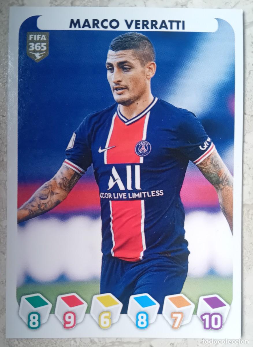 Cromos de f&uacute;tbol: Figurina Panini 2020-21 Cromo Fifa 365 2021 Marco Verratti PSG n 330