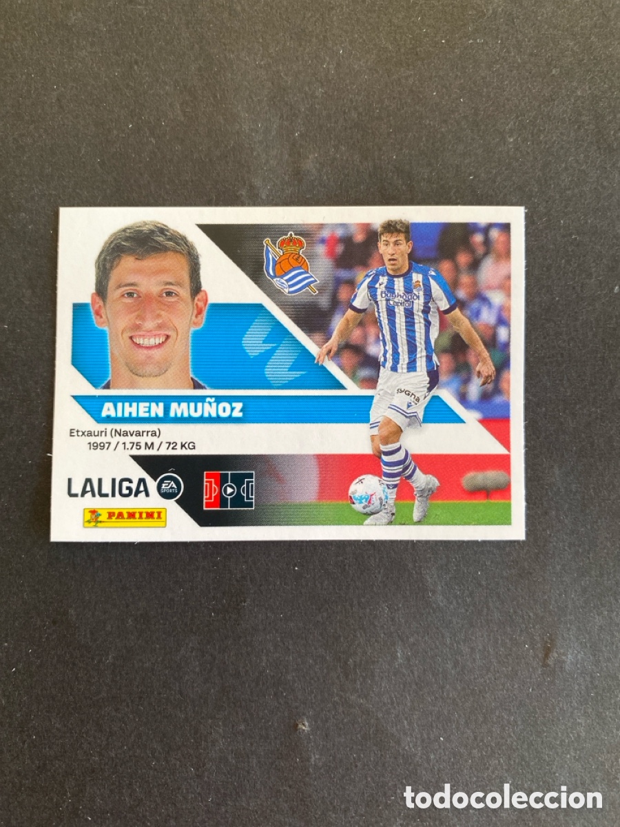 Fu&szlig;ball-Sticker: Cromo liga 26/27 R Sociedad N* 9