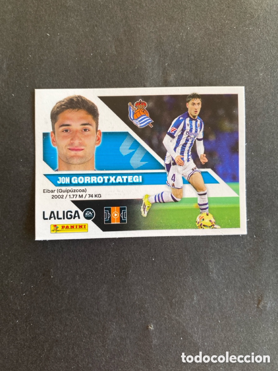 Fu&szlig;ball-Sticker: Cromo liga 26/27 R Sociedad N* 10