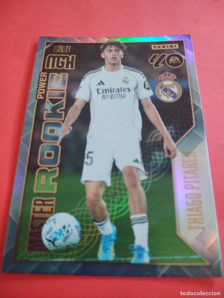 Figurine di Calcio: MEGACRACKS 2026 2027 - MASTER ROOKIE POWER N 419P THIAGO PITARCH