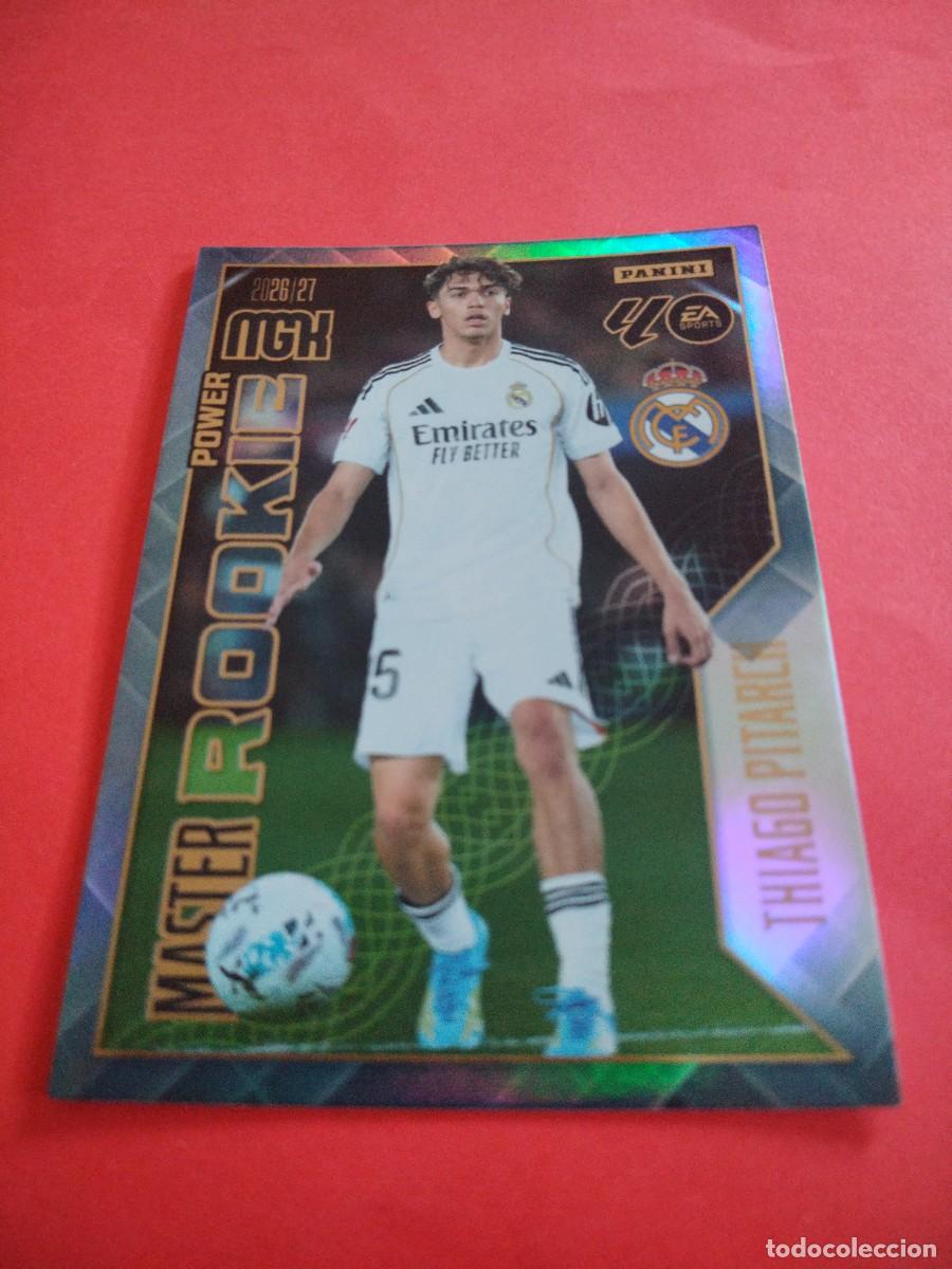 Fu&szlig;ball-Sticker: MEGACRACKS 2026 2027 - MASTER ROOKIE POWER N 419P THIAGO PITARCH