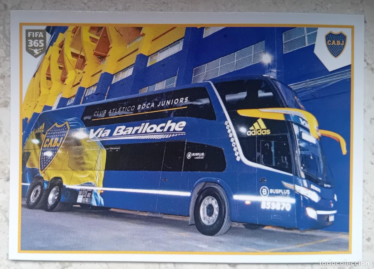 Cromos de f&uacute;tbol: Figurina Panini 2020-21 Cromo Fifa 365 2021 Club Identity Bus Boca Juniors n 342