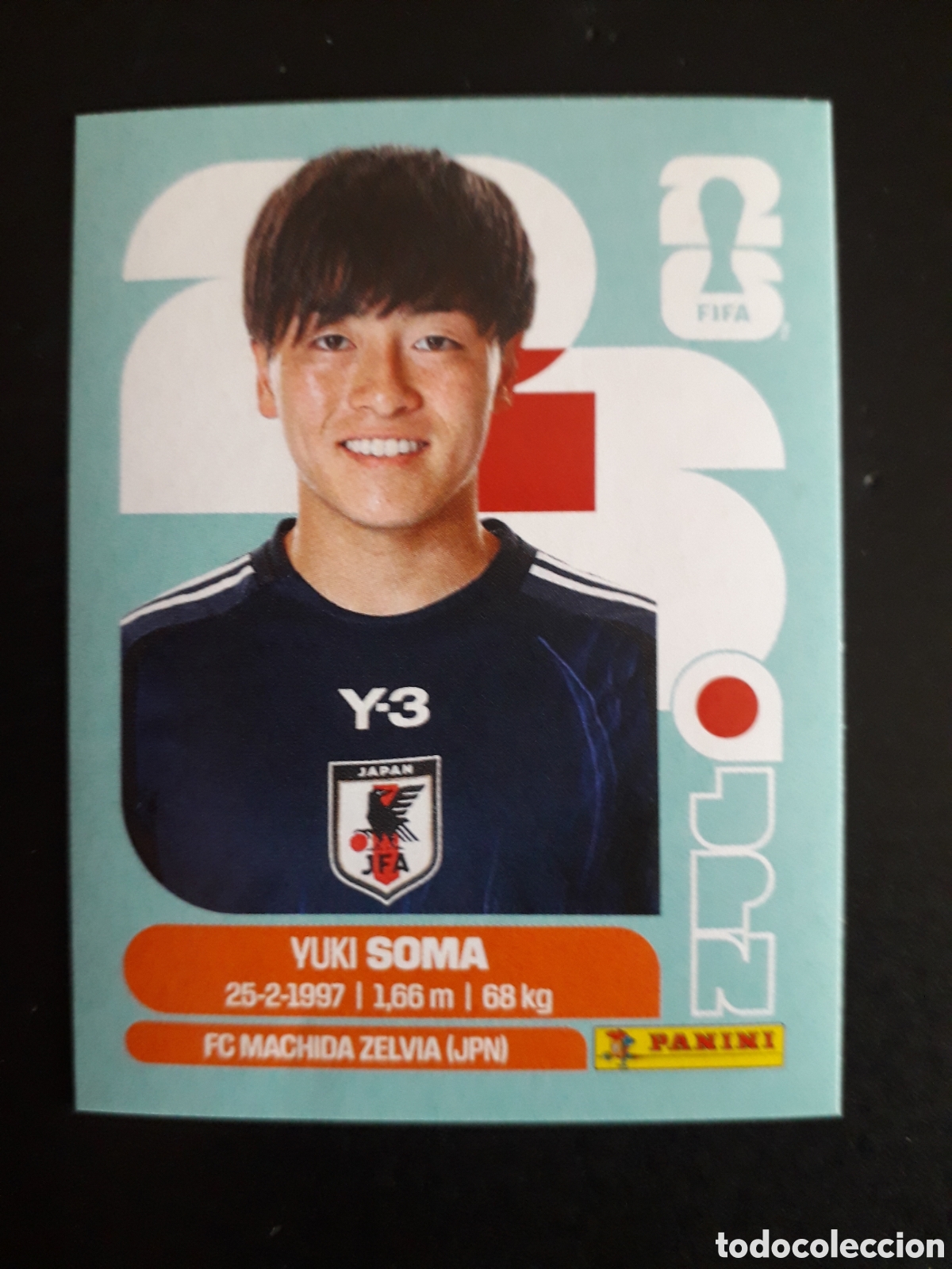 Cromos de f&uacute;tbol: SOMA JAP&Oacute;N JPN 9 MUNDIAL F&Uacute;TBOL 2026 FIFA WORLD CUP PANINI SIN PEGAR PEDIDO M&Iacute;NIMO 3&euro;