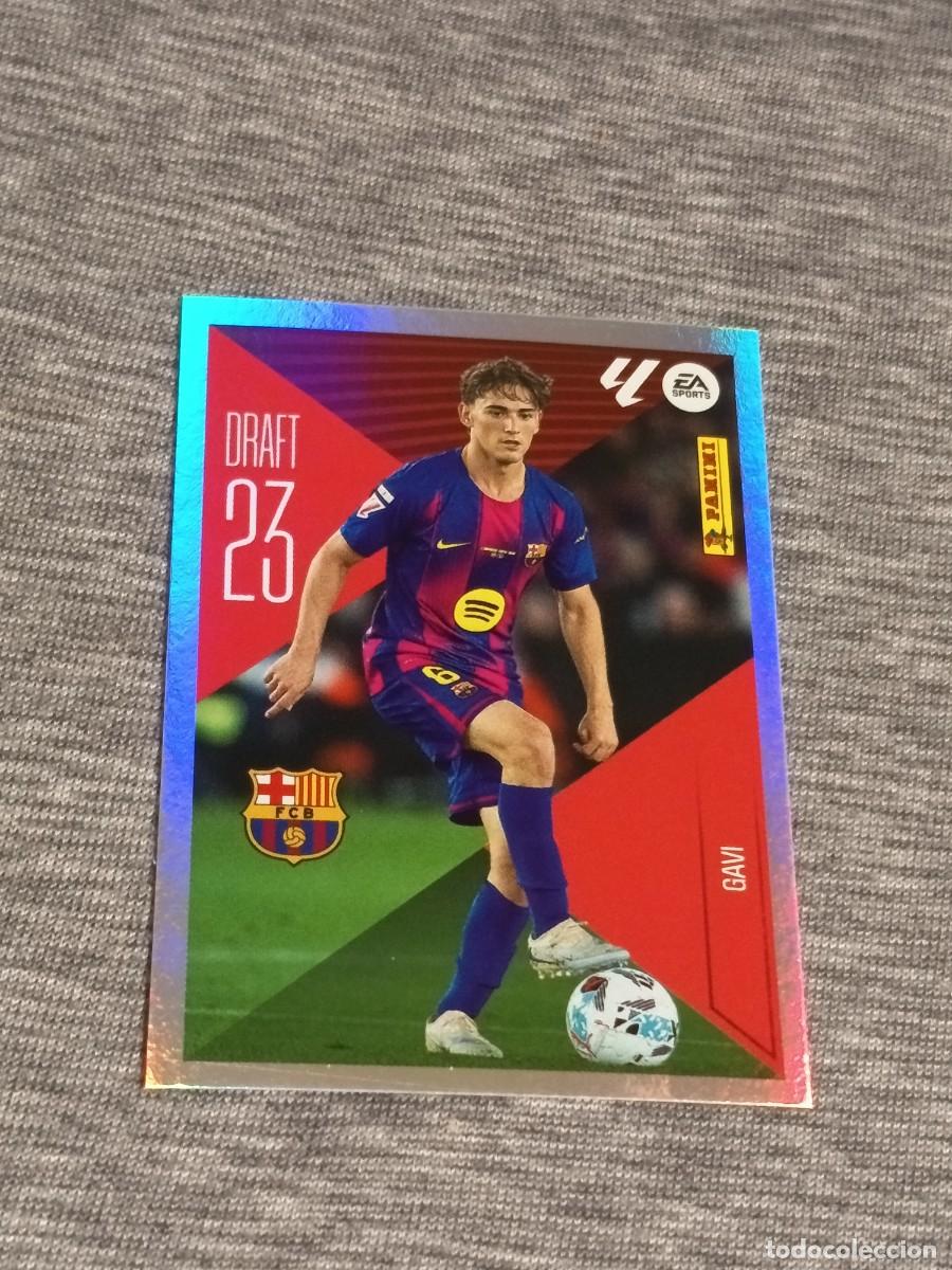 Figurine di Calcio: Liga este 26 27 Panini GAVI N&deg;8 DRAFT 23 nuevo