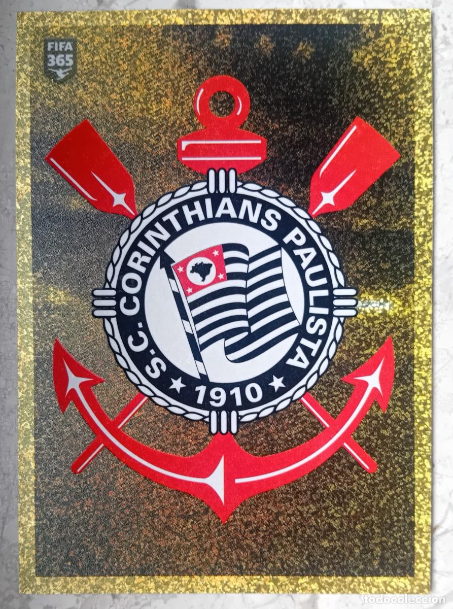 Cromos de f&uacute;tbol: Figurina Panini 2020-21 Cromo Fifa 365 2021 scudetto escudo badge Corinthians n 356