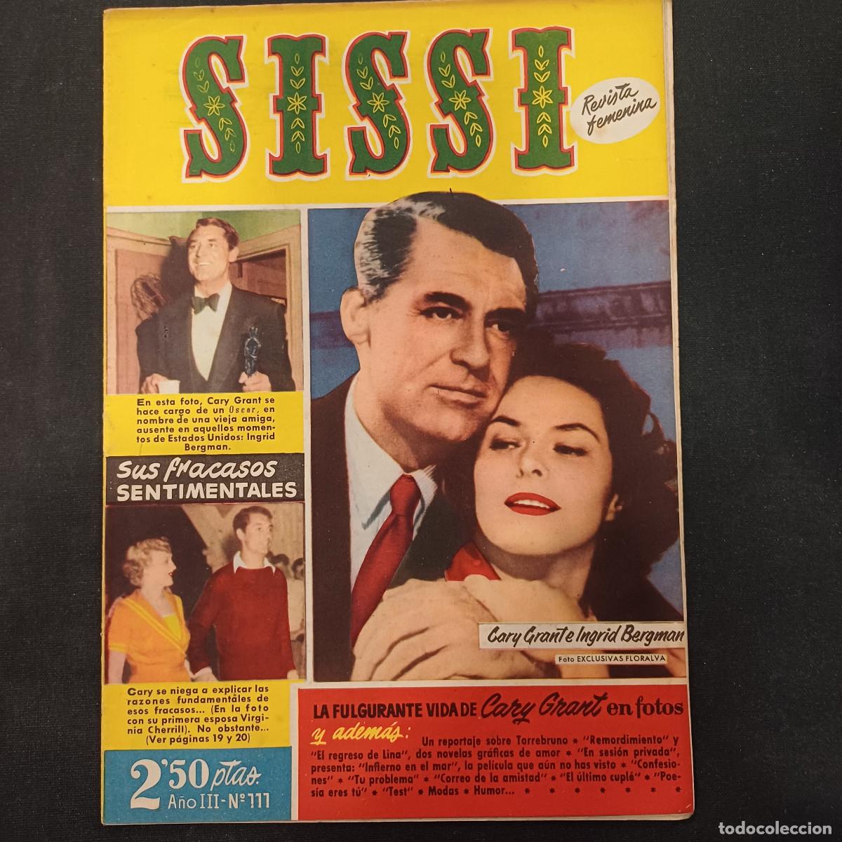 Cromos de f&uacute;tbol: SISSI/REVISTA FEMENINA N&ordm; 111.
