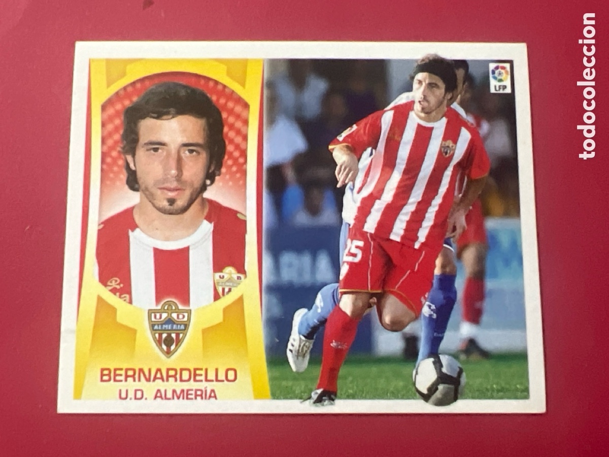 Cromos de f&uacute;tbol: C2314. BERNARDELLO ALMERIA N&ordm; 8 B COLOCA 2009-10 ESTE SIN PEGAR