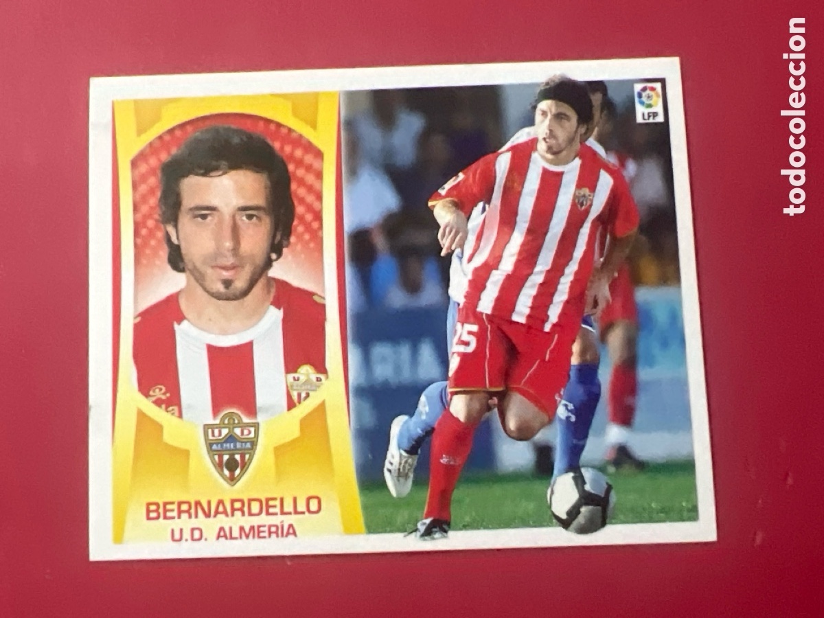 Cromos de f&uacute;tbol: C2315. BERNARDELLO ALMERIA N&ordm; 8 B COLOCA 2009-10 ESTE SIN PEGAR